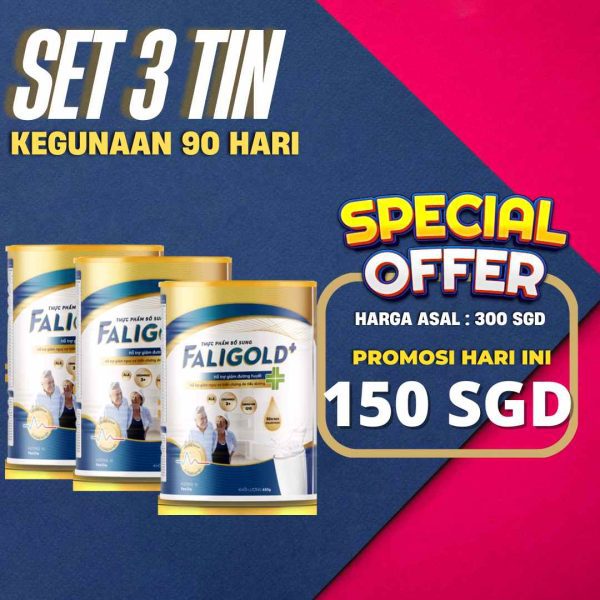 Pakej 3 Tin Susu Faligold